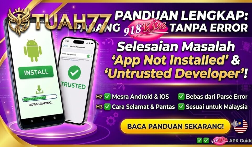 Cara Pasang 918KISS APK Tanpa Error