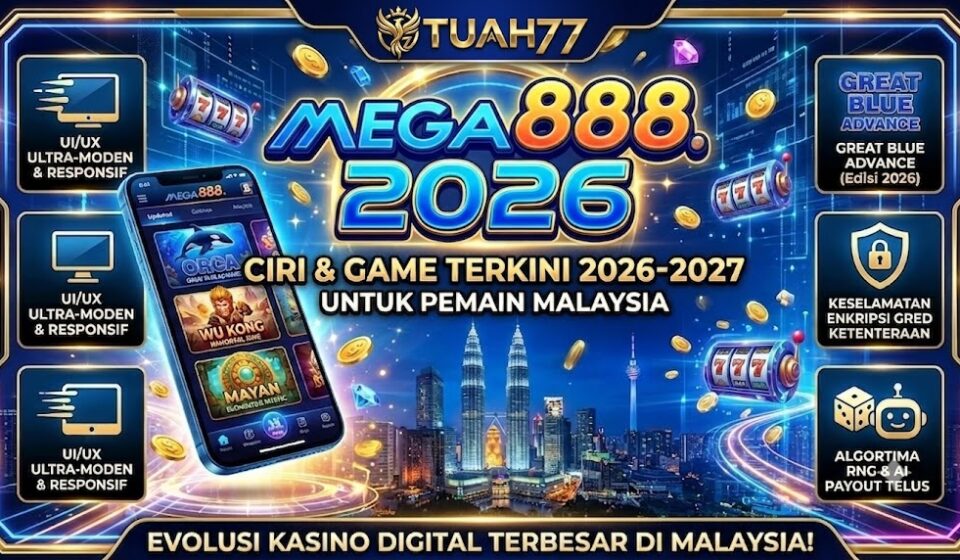 Mega888 2026: Ciri & Game Terkini 2026 - 2027